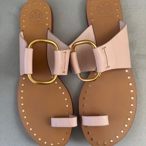 Tory Burch Ravello Studded Sandal Thong - Never Worn